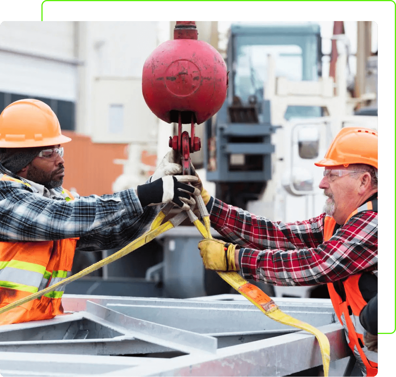certified riggers, local union, qualified riggers, operators