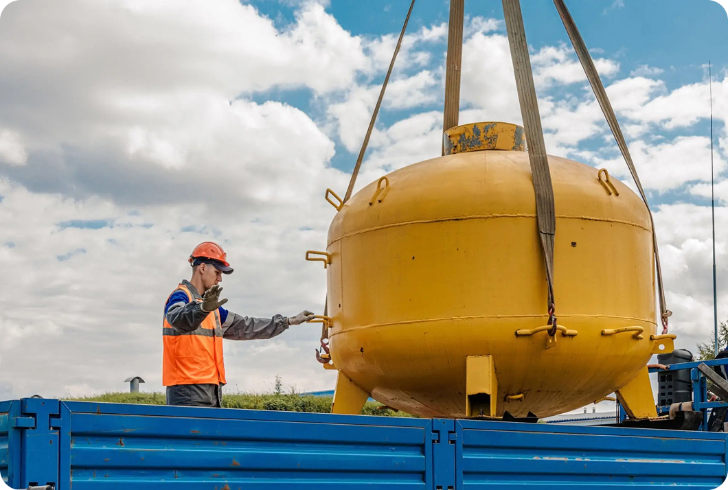 tank setting, equipment setting, qualified riggers, crane services, crane rental